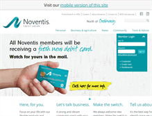 Tablet Screenshot of noventis.ca